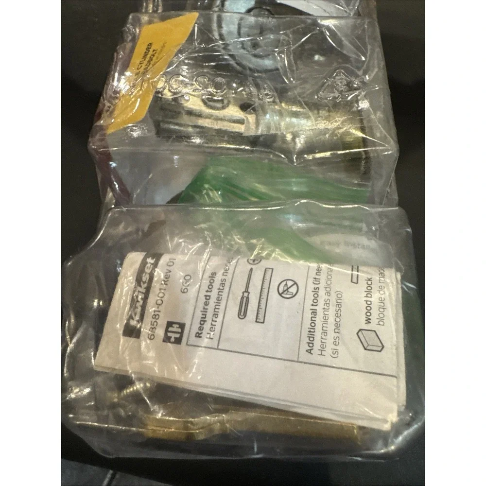 Kwikset Security Single-Cylinder Deadbolt Satin Nickel 660 15 SMT‎ CP K6 V2